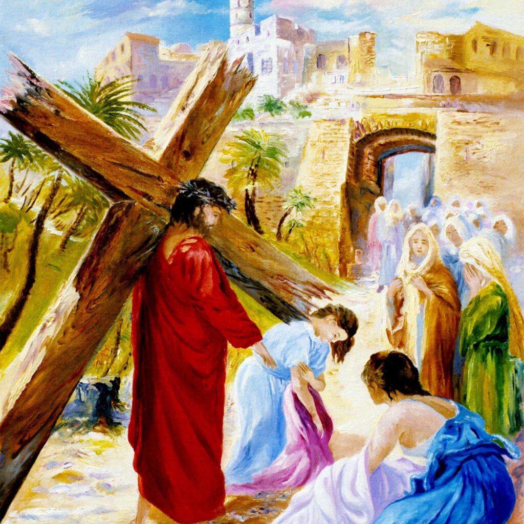 Via Crucis, Gesù Incontra Le Donne Di Gerusalemme